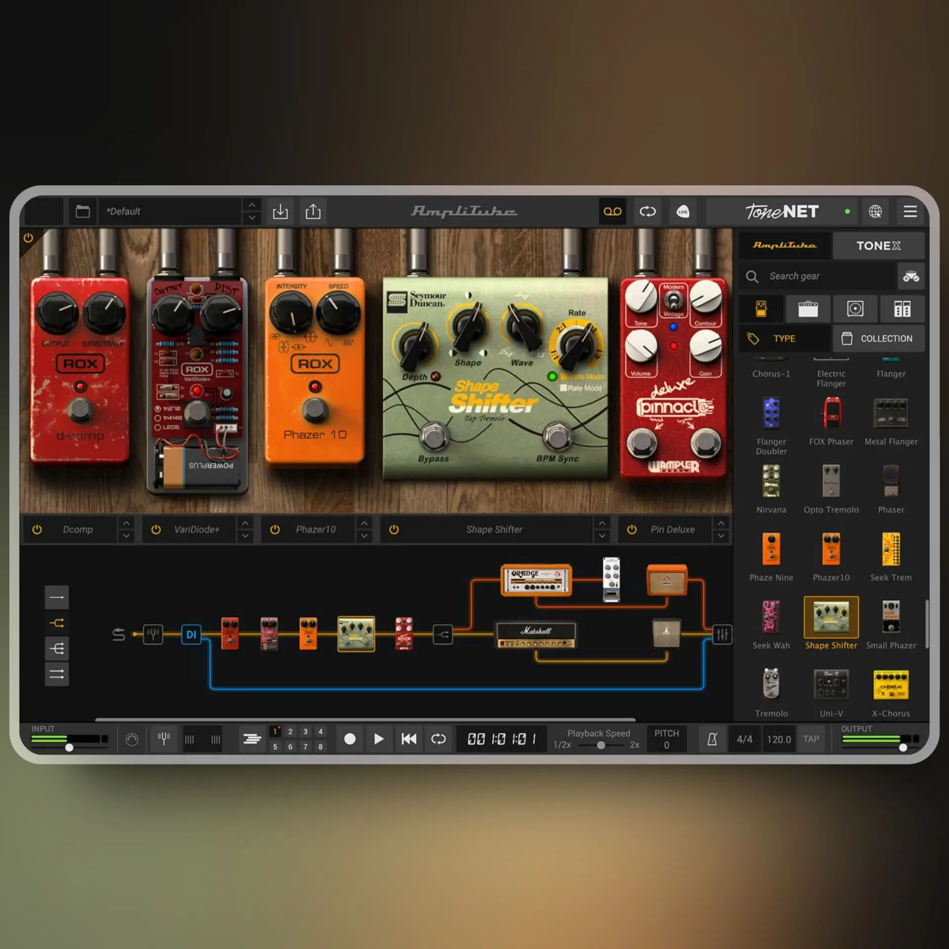 AmpliTube Pedalboard Guitar Effects Plugin