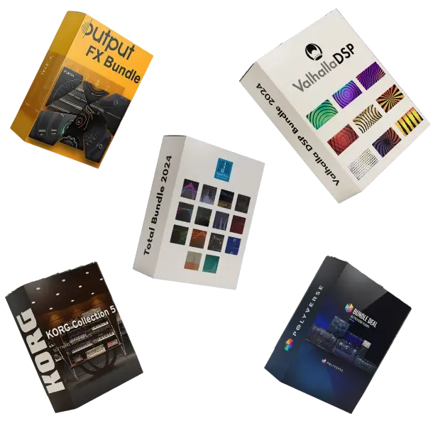 Valhalla DSP Bundle 2024Output FX BundleKorg Collection 5 Plugin BundleTotal Bundle 2024 Plugin PackPolyscape Plugin BundleVirtual Instrument Bun