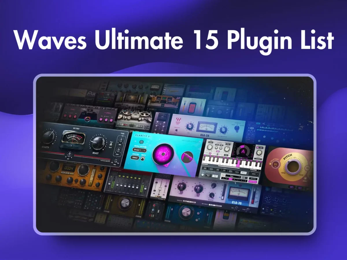 Waves Ultimate 15 Plugin List 1