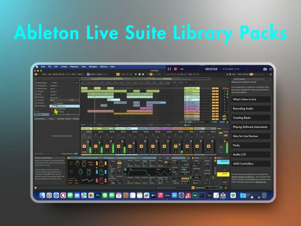 ableton live 12 libraryableton live 12 library packs downloadableton live suite 12 library ableton live 12 core library 1